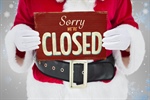 Closed December 24th at Noon & Christmas